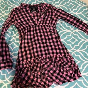 Ruffled minidress PINK BY VS